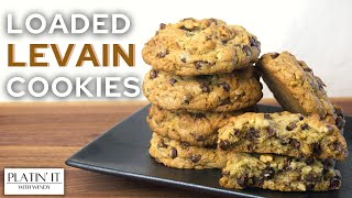 Loaded Levain Cookies Recipe  Chocolate Chip Walnut Cookie  Shorts Favourites [upl. by Eilojne878]