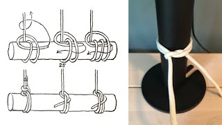 ABOK 25 Ashley Book of Knots  StuddingSail Halyard Bend Hitch [upl. by Cuthburt]