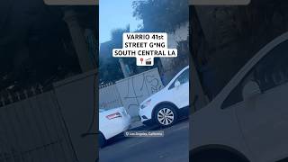 Varrio 41st Street Gng South Central LA📍🎬 trending losangeles california shorts vlog travel [upl. by Atelra]