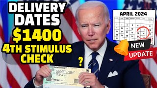 🥳 22nd October 4th Stimulus Check Update News 💰1400 Social Security SSDI SSI 2024 More Money News [upl. by Camden]