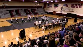 2015 Glencoe Friends and Family  Winter Percussion Ensemble [upl. by Neilson]