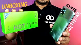 Infinix Hot 11 Play Unboxing And First Impressions  464Gb  6000Mah Under 21K  Should You Buy [upl. by Kliman946]