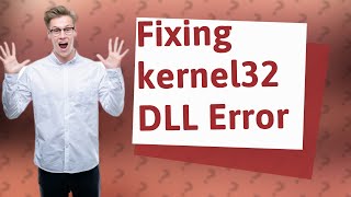 How do I fix kernel32 DLL in Windows 7 64 bit [upl. by Enyawal321]