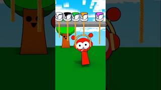 POV Sprunki IQ Challenge Pull the string and choose the right color  Incredibox Sprunki shorts [upl. by Luise]