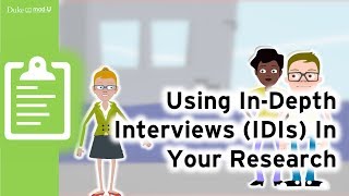 Using InDepth Interviews IDIs In Your Research Qualitative Research Methods [upl. by Worlock]