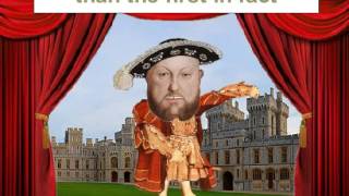 I Am King Henry The Six Wives of Henry the 8th with LYRICS [upl. by Norud]