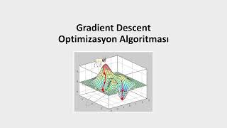 Gradient Descent Optimizasyon Algoritması Bias Weight ve Learning Rate kavramları [upl. by Silliw782]