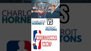 Charlotte Hornets vs Detroit Pistons The Battle Begins [upl. by Lesya6]