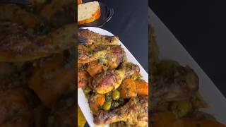 Poulet aux olives 🫒 au airfryer airfryer ninjaairfryer dualzone [upl. by Annael363]