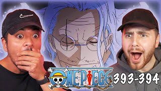 SILVERS RAYLEIGH IS A LEGEND  One Piece Episode 393 amp 394 REACTION  REVIEW [upl. by Fiertz]