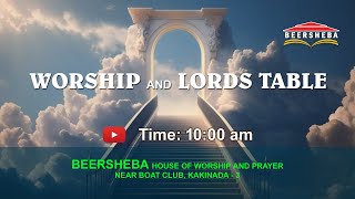 WORSHIP SERVICE  BEERSHEBA​​​​​ KAKINADA  06102024 [upl. by Aihseuqram]