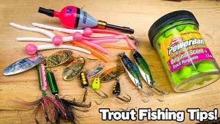 How To Set up amp Fish For Trout EVERYTHING You Need To Know [upl. by Carmina]