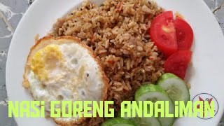 Nasi goreng andaliman  masakan khas batak [upl. by Deuno]