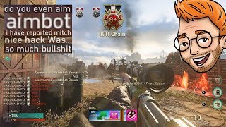 quotBlatant Aimbot REPORT HIMquot COD WW2 Sniping [upl. by Stroud192]