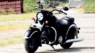 Test driving the Indian Chief Dark Horse [upl. by Magdalena548]