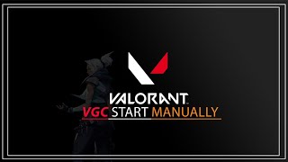 FIX VGC not Starting  How to Fix Vgc Stopped  Valorant [upl. by Irbmac864]