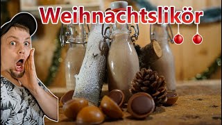 Weihnachtslikör selber machen Toffifeelikör Rezept [upl. by Odom680]