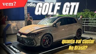 NOVO GOLF GTI já está no Brasil qual será o PREÇO [upl. by Pernick]