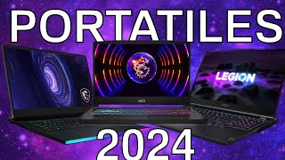 TOP 3 PORTATILES GAMING 2024  LOS MEJORES PORTATILES GAMING CALIDAD PRECIO 2024 [upl. by Yeslehc]