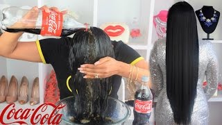 Lavar Tu CABELLO con Coca Cola 😱😱Realmente FUNCIONA  RESULTADOS INCREIBLES❤ coke hair rinse [upl. by Airehs]