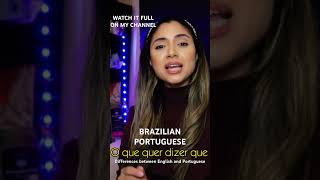 American English Pronunciation for Brazilians  Diferenças entre inglês e português [upl. by Nylimaj]