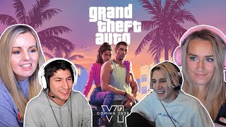 Gamers React to the GTA 6 Trailer  Gamers React [upl. by Raviv]