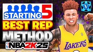 THE NEW BEST REP METHOD FOR ANY SOLO PLAYER IN NBA 2K25 [upl. by Hunger320]