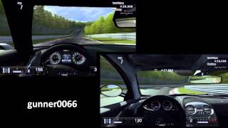 MercedesBenz SLS AMG vs MercedesBenz SLR McLaren Nürburgring Nordschleife HD [upl. by Aicenra]