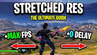 How To Get A STRETCHED RESOLUTION In Fortnite Chapter 5 UPDATED 2024 [upl. by Eenobe689]