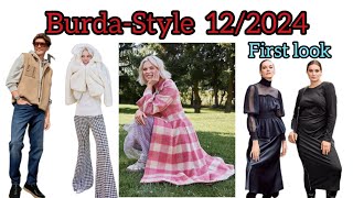 Burda style 122024 first look 👀 [upl. by Alyosha]