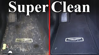 How To Super Clean the Interior of your Car Carpets amp Headliner [upl. by Inavoy763]