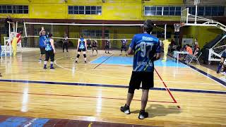 Kanguritoos vs Tacuaritas 1er set torneo Basavilbaso [upl. by Elreath]