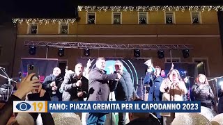 Fano piazza gremita per il capodanno 2023 [upl. by Rex]