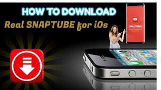 How To Download Real Snaptube App for iOs in Urdu  Hindi  Technical Master Imran [upl. by Haneeja64]