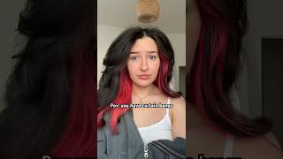 Pov you habe curtain bangs hairstyle funny relatable trending youtubeshorts shorts [upl. by Buyse425]