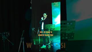 Phir le aaya dil  Kshitij Tarey Live In Concert arijitsingh shortsfeed shorts youtubeshorts [upl. by Hubbard]