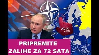 PRIPREMITE ZALIHE ZA 72 SATA [upl. by Kurtz884]