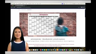 Jahresplaner  Wandkalender DIN A1 und DIN A0 online gestalten und ab 1 Stück drucken lassen [upl. by Anneres]