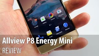 Allview P8 Energy Mini Review Gionee Marathon M5 Mini  GSMDomecom [upl. by Ymiaj]