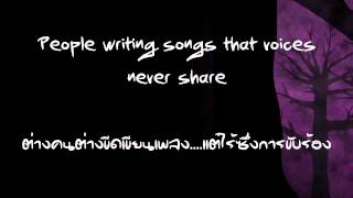 Sounds of Silence lyrics แปลไทย [upl. by Eissolf]