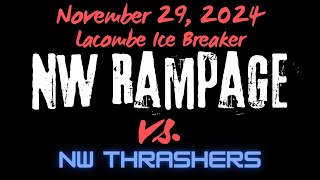 Lacombe G1 Rampage vs NW Thrashers [upl. by Norbie]