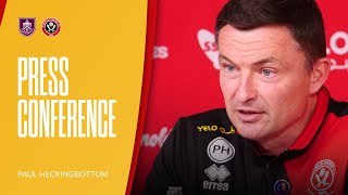 Paul Heckingbottom  Burnley v Sheffield United  Prematch press conference [upl. by Navetse]