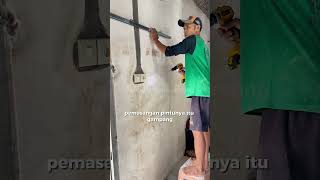 Pasang pintu sliding geser review tips [upl. by Lenod183]