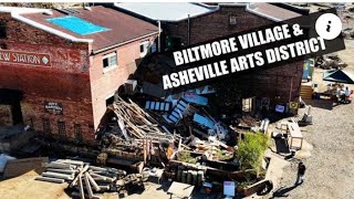 A Month and a Half After Helene Flooding in Biltmore Village and Asheville Art District [upl. by Haela332]