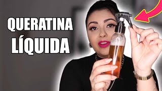 COMO USO QUERATINA LIQUIDA NO MEU CABELO  3 FORMAS DIFERENTES [upl. by Aneris]