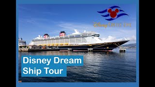 Disney Dream Ship Tour [upl. by Eirrotal356]