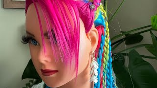 ASMR  Mermaid Braids Hairstyling  Hairstyles  Perfectionist  Hair Fixing  Finishing Touches 😆 [upl. by Odlanar707]