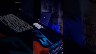 Aula F75 unboxing best budget keyboard in Nepal ASMR and sound test Gradient Reaper switch [upl. by Chlores489]