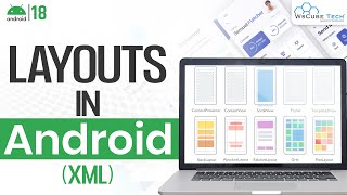 Layouts in Android Studio XML  Android UI Design Explained [upl. by Kristine]