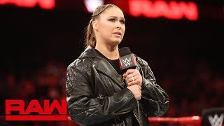 Ronda Rousey honors Jim quotThe Anvilquot Neidhart Raw Aug 13 2018 [upl. by Vetter117]